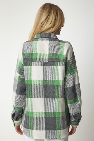 Tunique - Gris foncé et vert