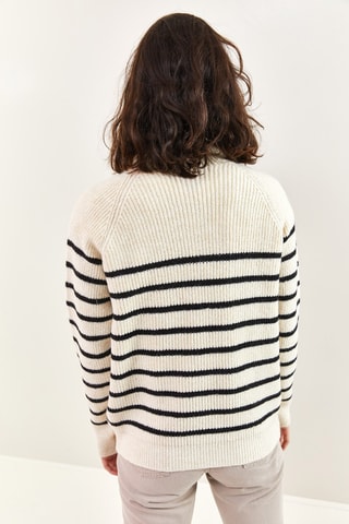 Pull - Blanc et noir