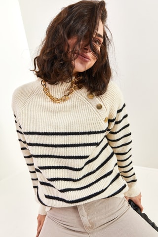 Pull - Blanc et noir