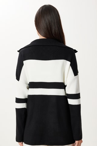 Pull - Noir et blanc