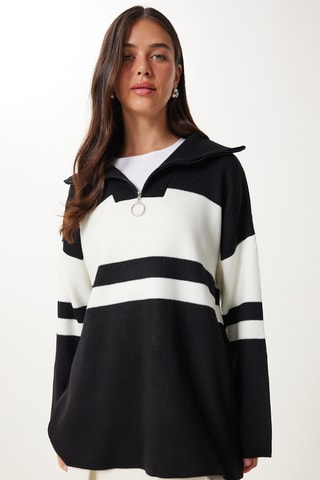 Pull - Noir et blanc