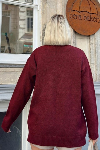 Pull relaxed - Bordeaux