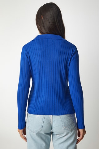 Pull regular - Bleu foncé