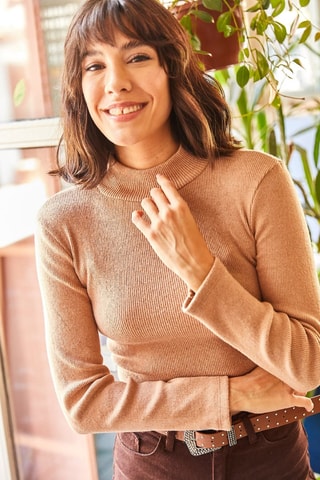 Pull regular - Marron