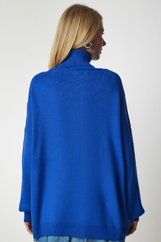 Pull oversize - Bleu roi