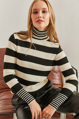 Pull - Noir et blanc