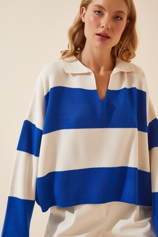 Pull - Bleu électrique