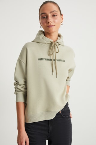 Sweat à capuche - Vert clair