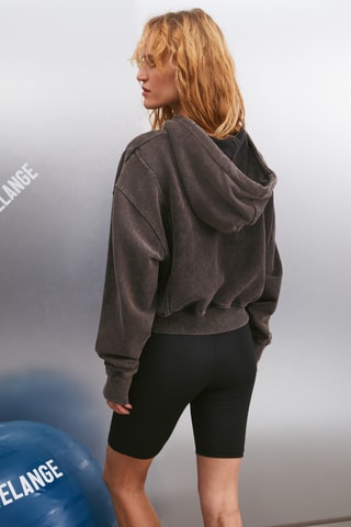 Sweat en coton biologique - Noir