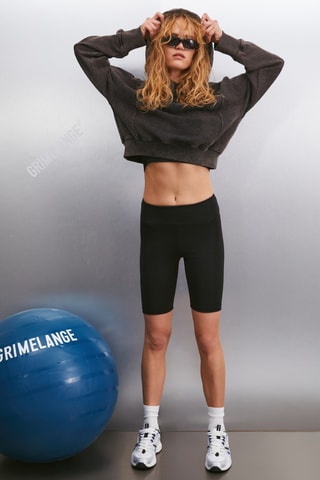 Sweat en coton biologique - Noir