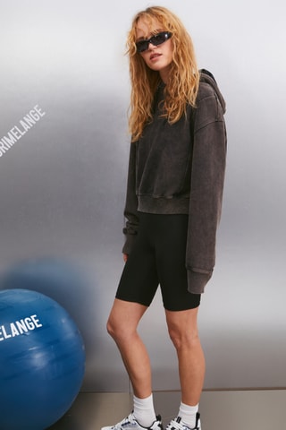 Sweat en coton biologique - Noir