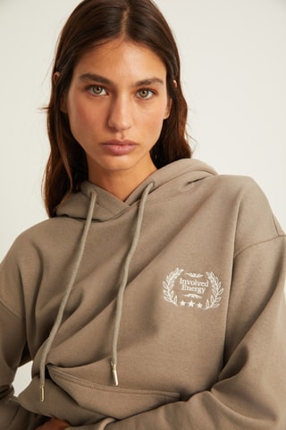 Sweat à capuche - Marron