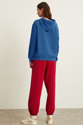 Sweat à capuche - Bleu roi