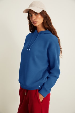 Sweat à capuche - Bleu roi