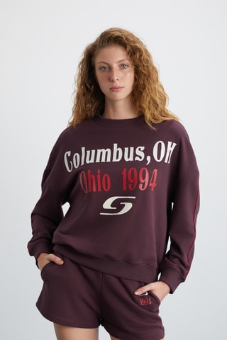 Sweat - Violet foncé