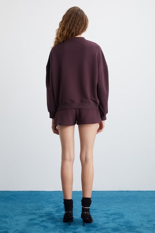 Sweat - Violet foncé