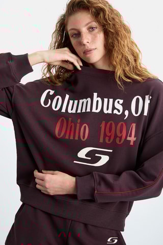 Sweat - Violet foncé