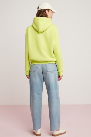 Sweat à capuche - Vert fluo