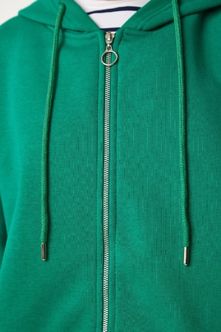 Sweat à capuche - Vert émeraude