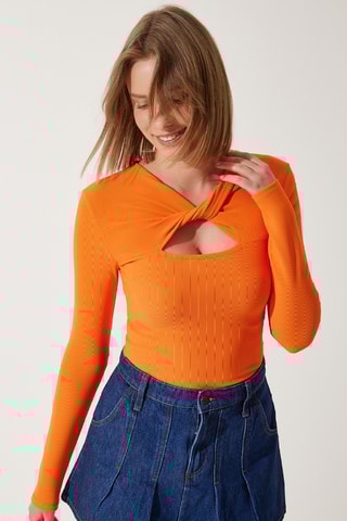 Top - Orange