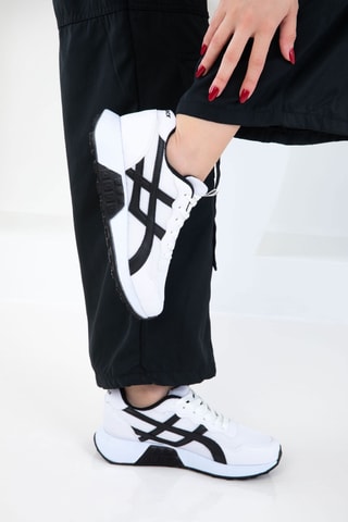 Baskets plateformes - Blanc et noir