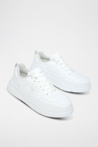 Baskets plateformes - Blanc