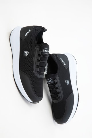 Baskets plateformes - Noir et blanc