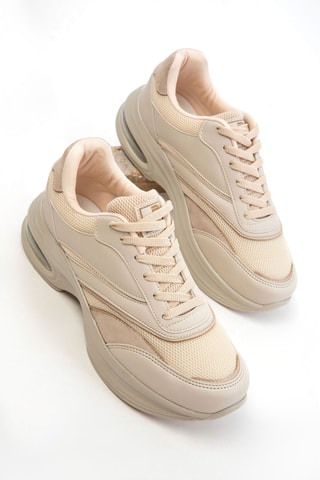 Baskets plateformes - Beige