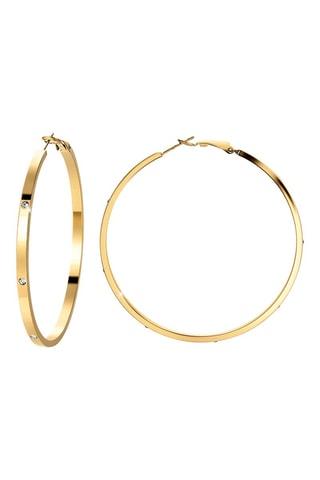 Argolas banhadas a ouro fino amarelo