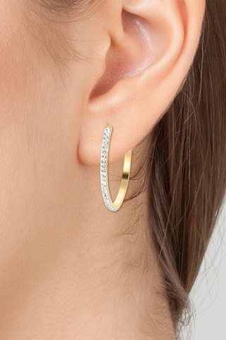 Argolas banhadas a ouro fino amarelo