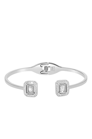 Pulseira rígida - Prateado