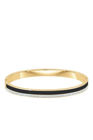 Pulseira rígida banhada a ouro fino amarelo