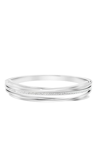 Pulseira rígida - Prateado