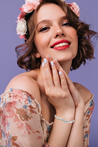 Pulseira rígida - Prateado