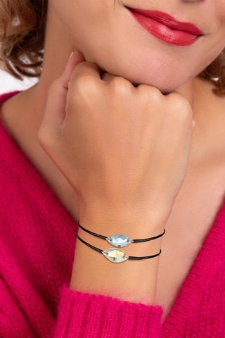 2 pulseiras - Azul-claro e amarelo-claro