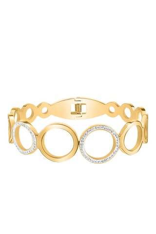 Pulseira banhada a ouro fino amarelo