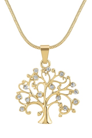 Colar banhado a ouro fino amarelo