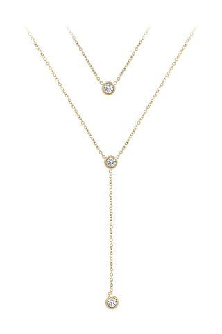 Colar banhado a ouro fino amarelo