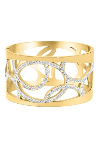 Pulseira banhada a ouro fino amarelo