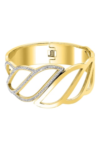 Pulseira banhada a ouro fino amarelo