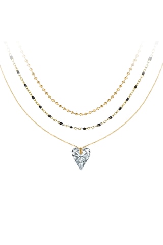 Colar folheado a ouro fino amarelo