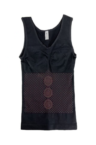 Afslankend T-shirt Infrarood - Zwart