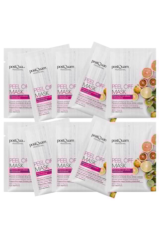 10 Cosmetische Antioxiderende Peel Off Maskers Postquam - Alle huidtypes - 10 x 100 ml
