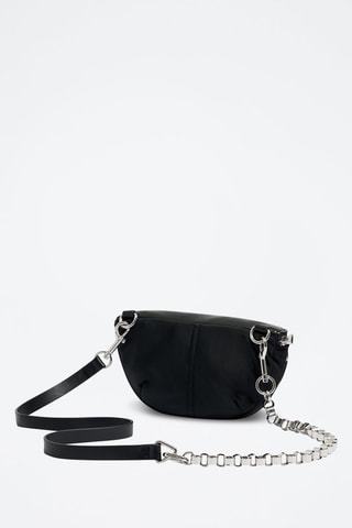 Marsupio in pelle d’agnello - Nero