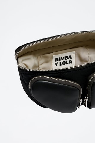 Marsupio in pelle d’agnello - Nero