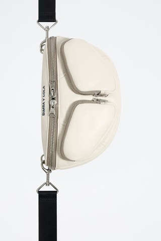 Marsupio in pelle d’agnello - Panna