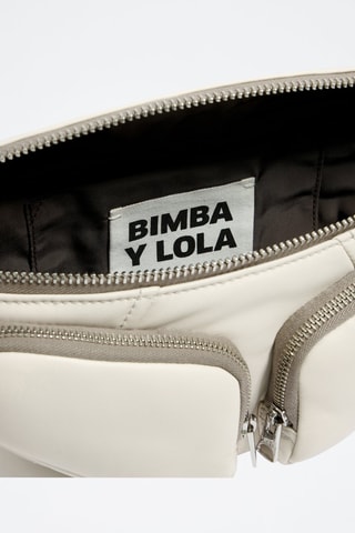 Marsupio in pelle d’agnello - Panna