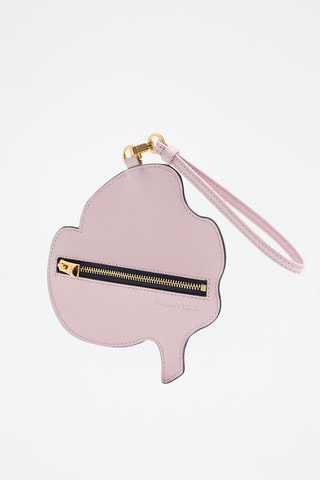 Portamonete in pelle - Rosa