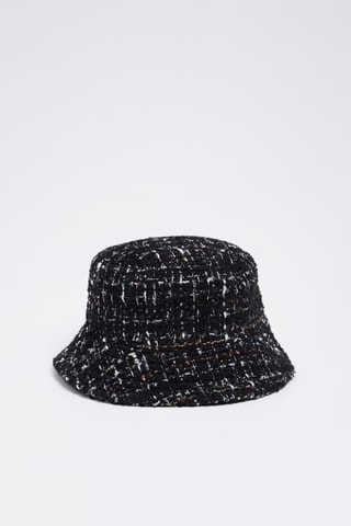 Cappello da pescatore in lana - Nero