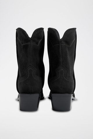 Stivaletti in pelle - Nero